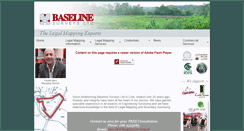 Desktop Screenshot of baselinesurveys.ie